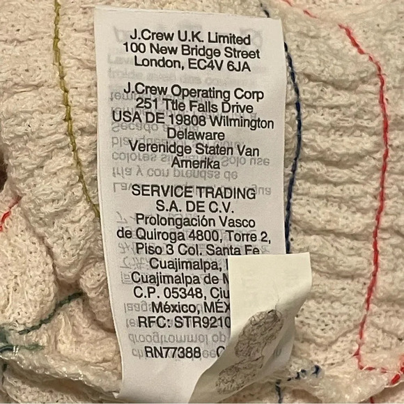 TEXTURE & THREAD by MADEWELL NWOT Rainbow Stitch Smocked Tank Top - Picture 9 of 10